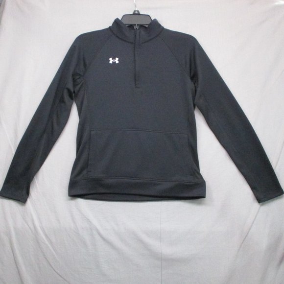 Under Armour Sweaters - Under Armour Sweater Long W/Front Pocket Black‎ Women Size | XS